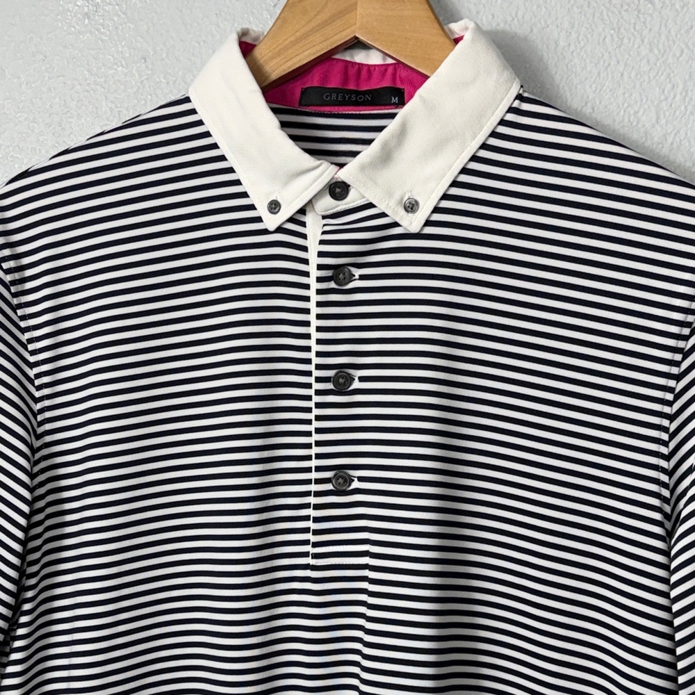 Greyson Men's Striped Polo